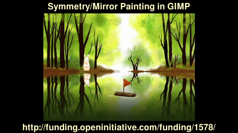 Click to help Funding the Symmetry Feature into GIMP!