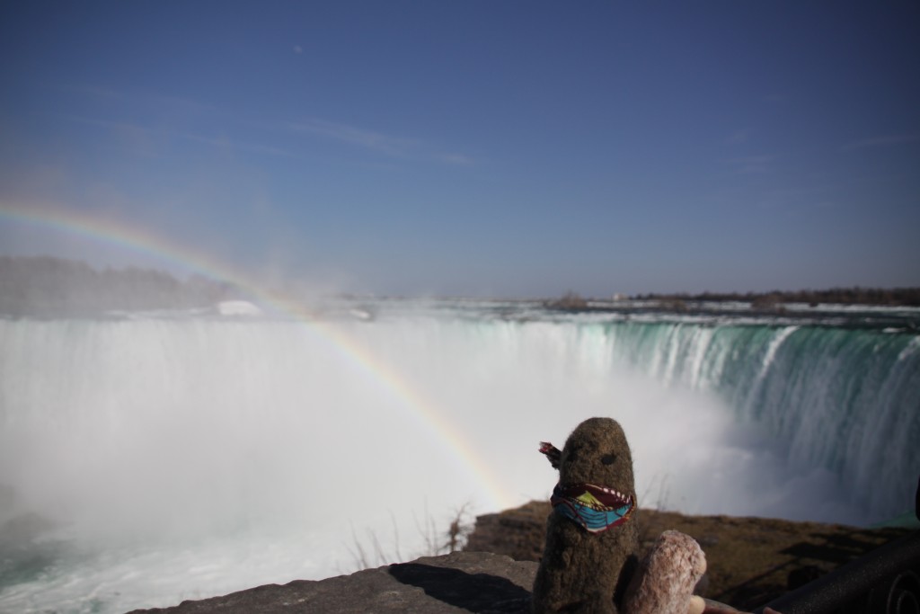 ZeMarmot at Niagara falls