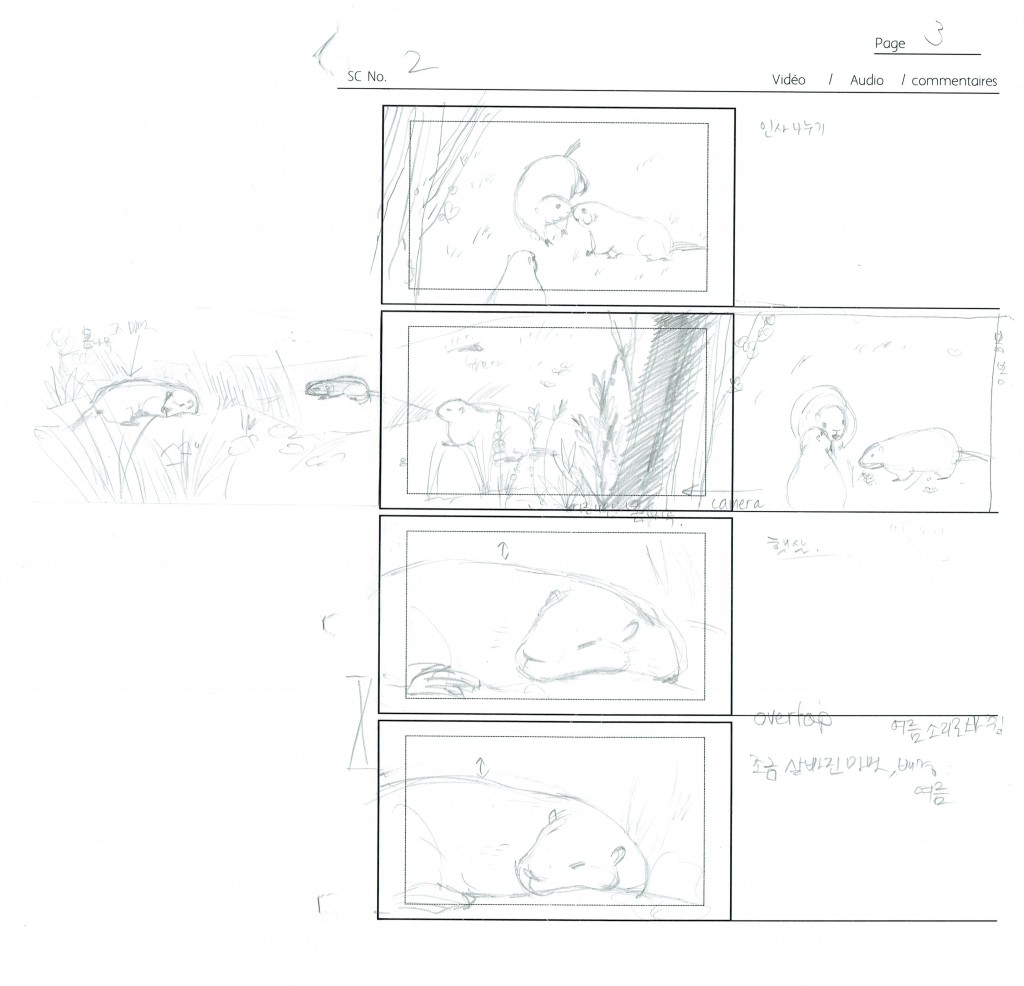 Storyboard - Scene 2, page 3