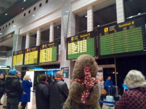 ZeMarmot reached Bacelona airport!