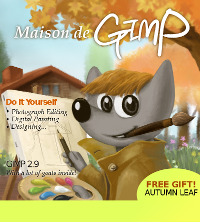 Splash of GIMP 2.9.6 by Aryeom